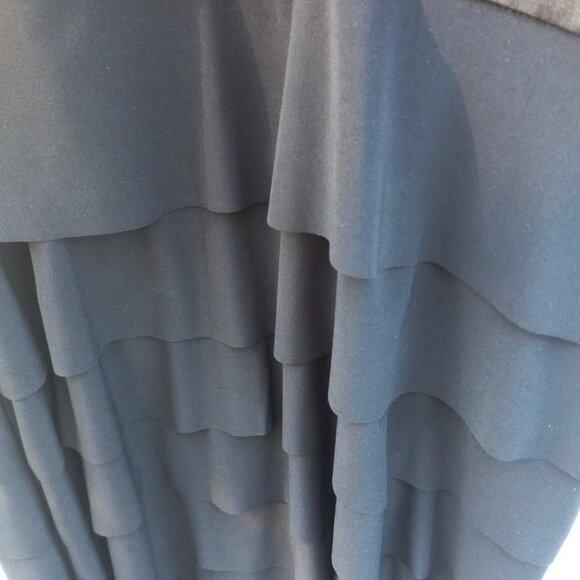 Evan Picone Black Sleeveless Dress Women’s Size 10 Party Formal Wedding - Picture 4 of 6